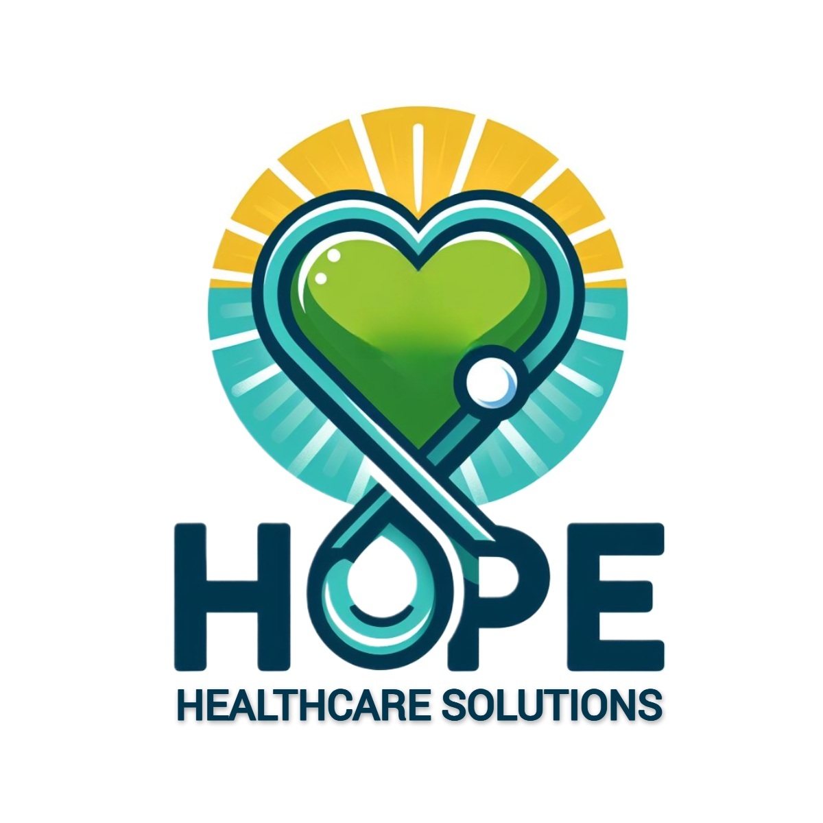 Hope Health Care Solution Logo Background
